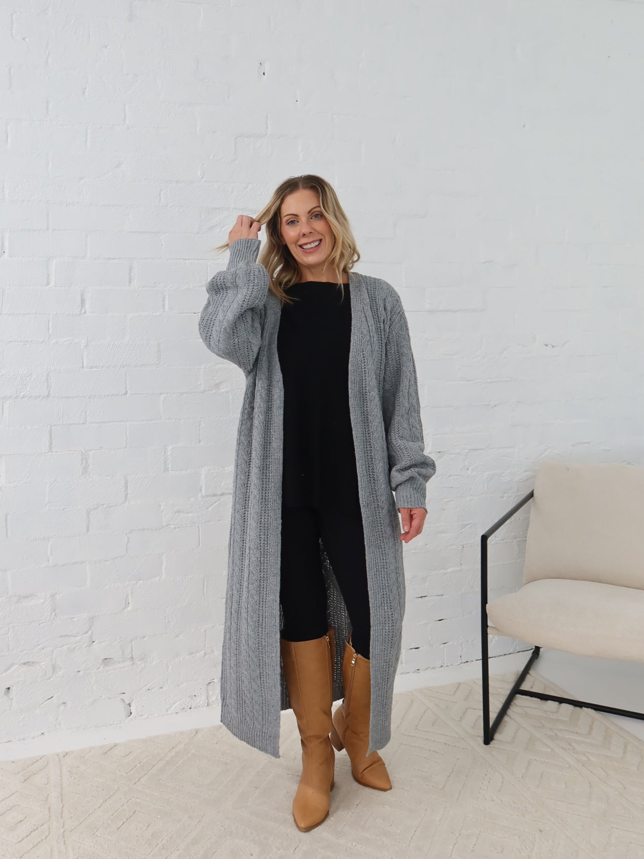 Ziggy Cardigan - Grey