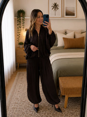 Zali Pants- Chocolate