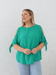 Rosella Top- Green