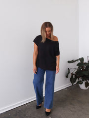 Mariah Knit Top - Black