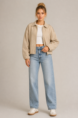 Hugo Jacket- Beige