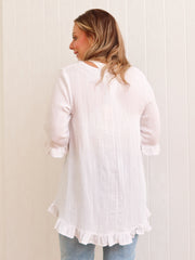 Rutherglen Blouse - White