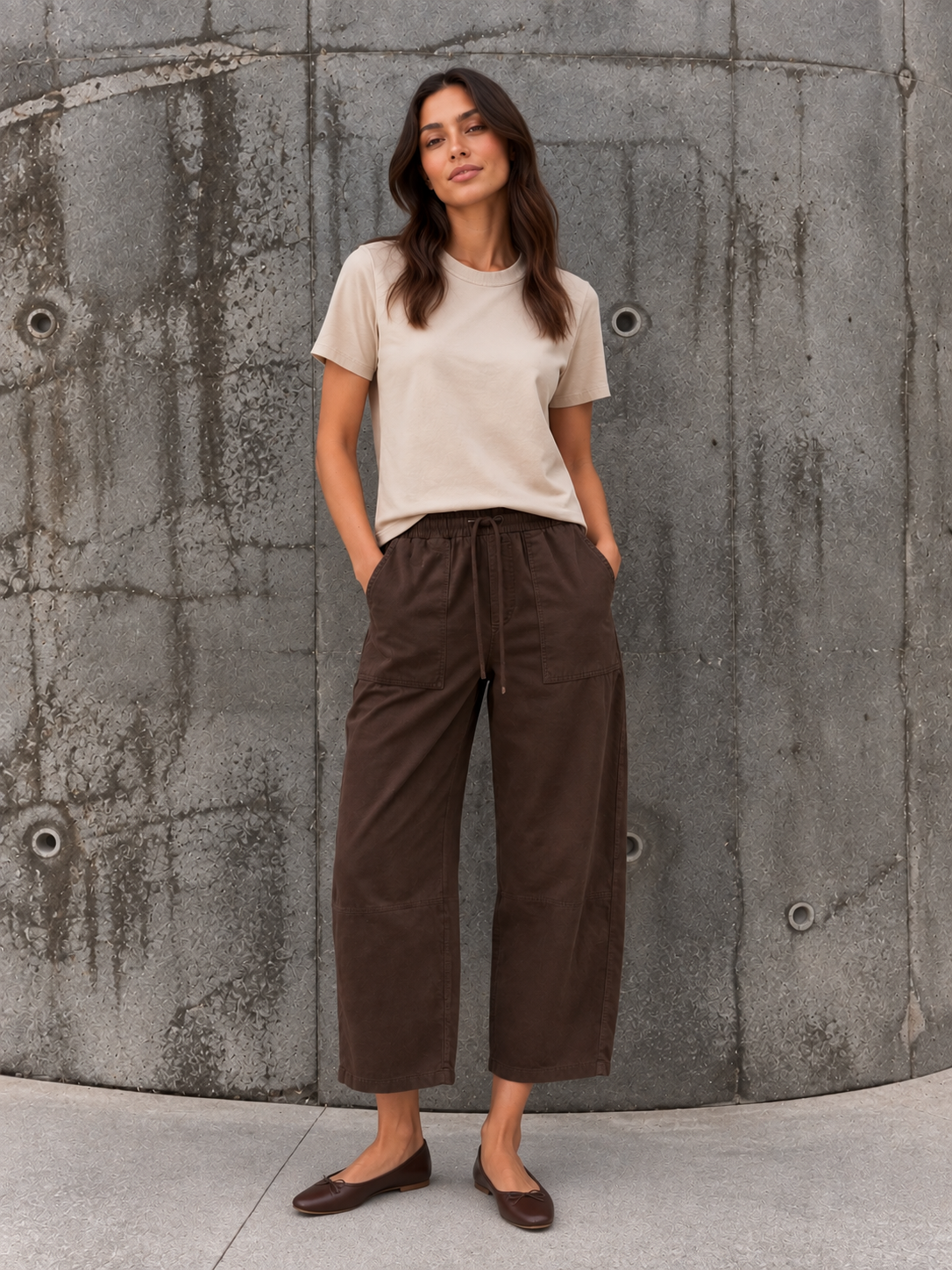 Hallie Tee- Stone