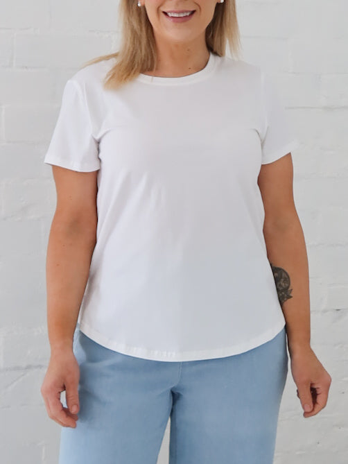 Paige Tee- White