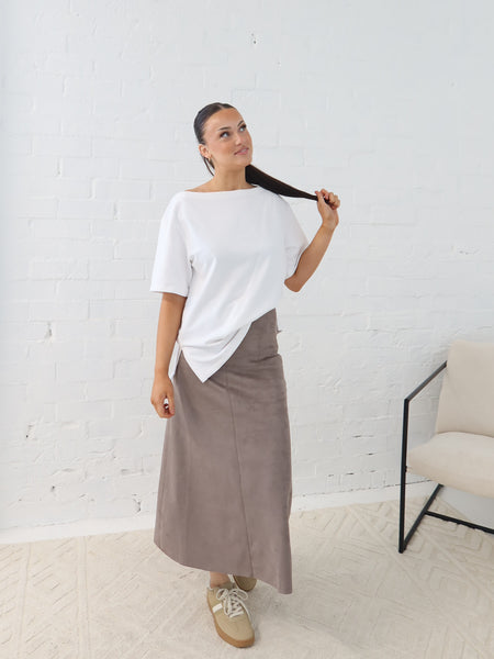 Bianca Skirt - Taupe