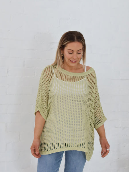 Nia Top- Avocado