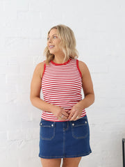 Bridger Tank- Red