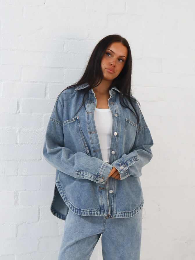 Rawlin Denim Shacket