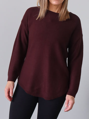 Saxon Knit - Chocolate