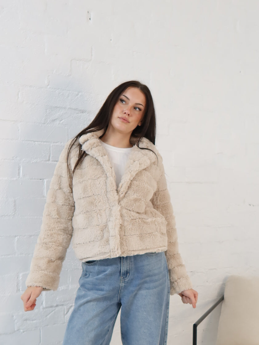 Florence Jacket- Beige