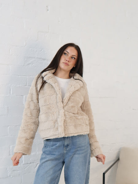 Florence Jacket- Beige