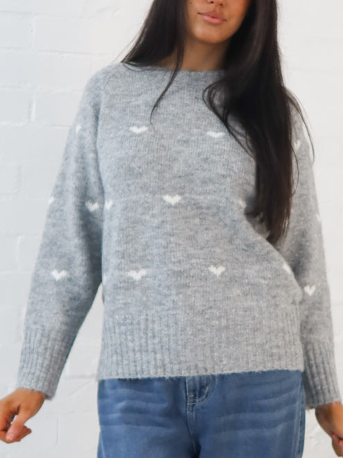 Juliette Knit- Grey