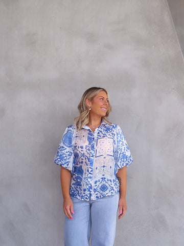 Margo Shirt - Blue