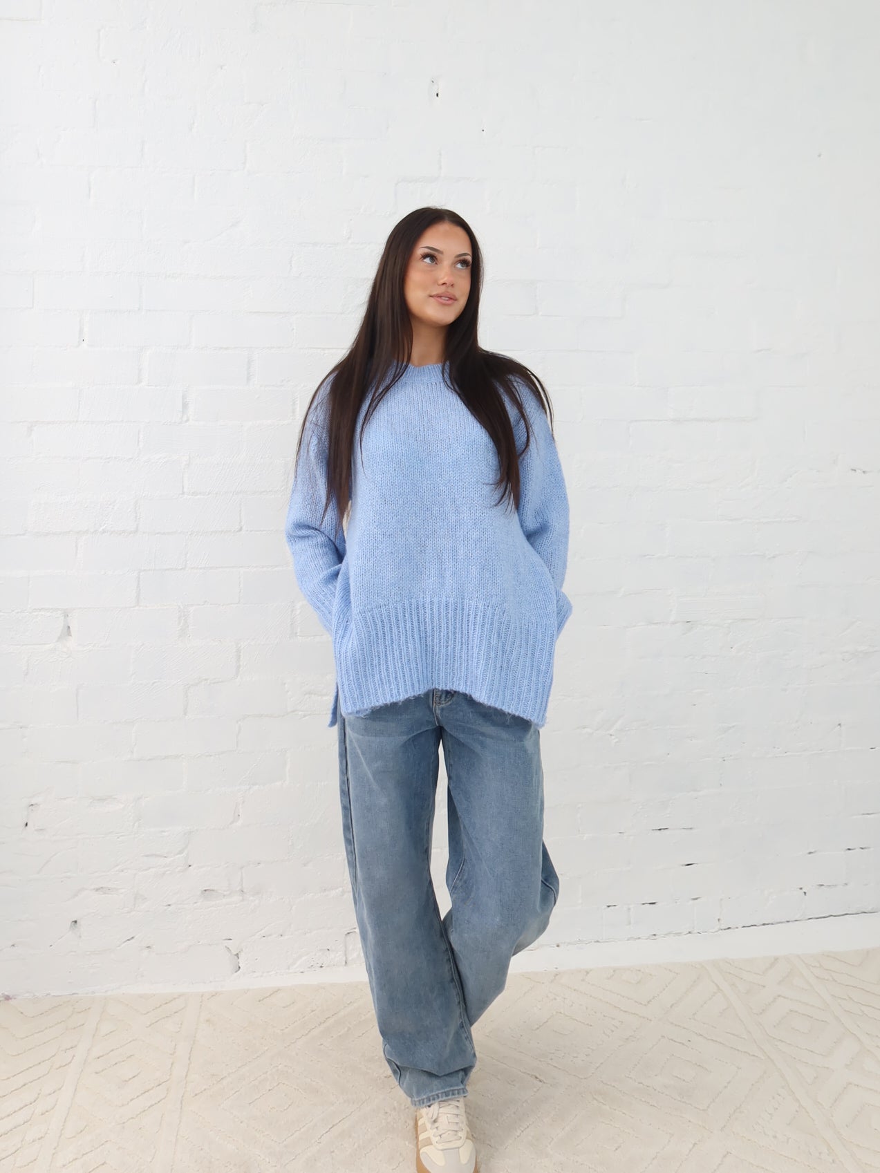 Bradley Knit - Blue