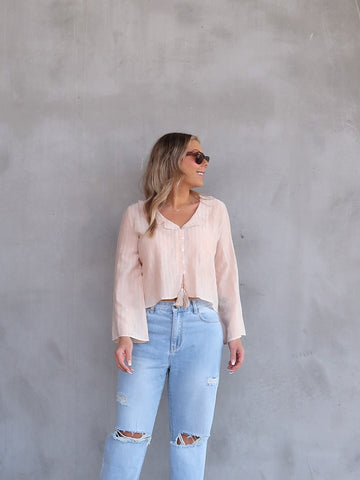 Hannah Blouse - Cream