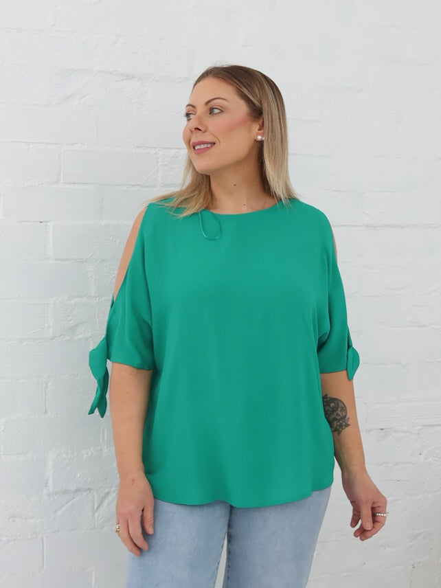 Rosella Top- Green
