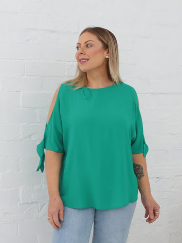 Rosella Top- Green