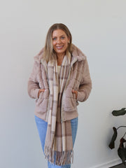 Maddie Scarf - Natural Beige
