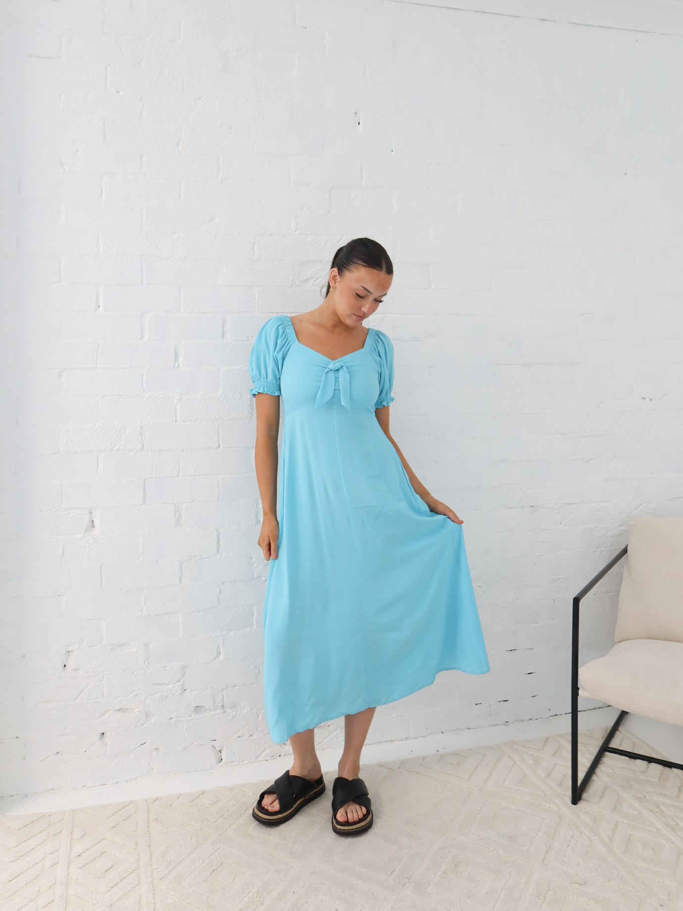 Estella Dress - Blue