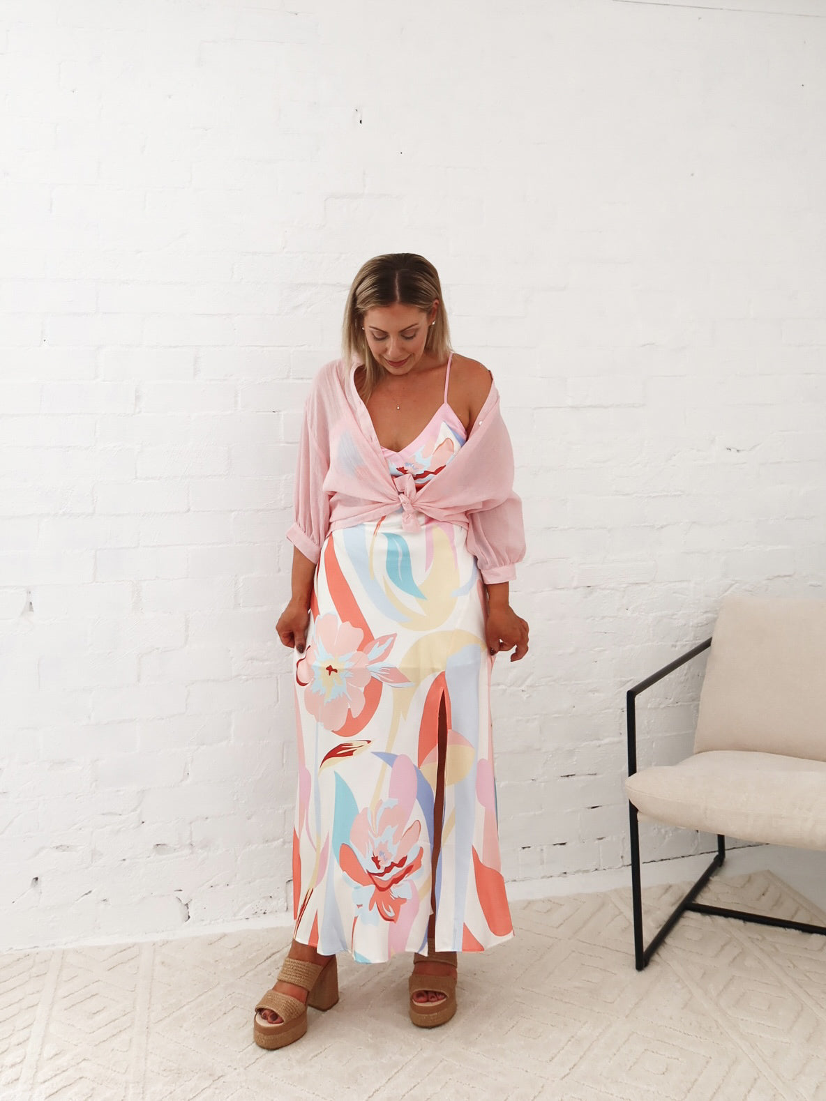 Mimi Blouse - Pale Pink