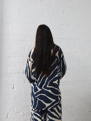 Edith Shirt- Navy