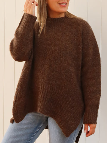 Bradley Knit - Chocolate