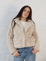 Florence Jacket- Beige