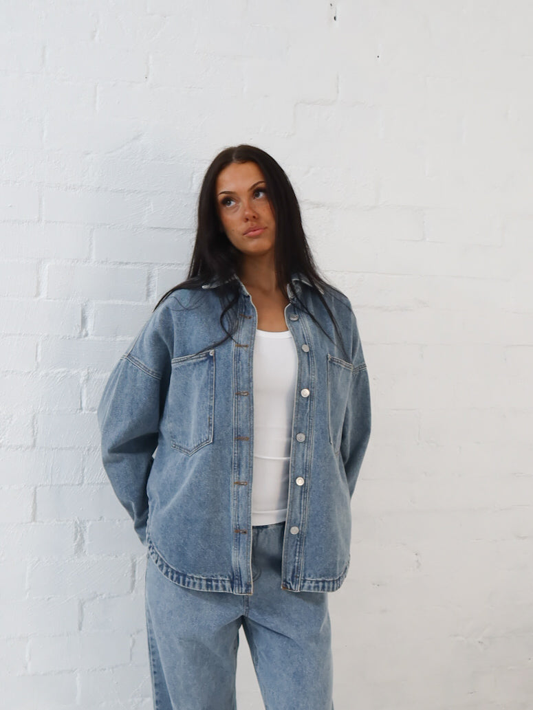 Rawlin Denim Shacket