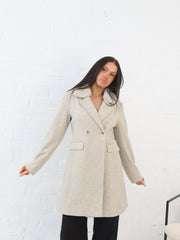 Madrid Coat- Taupe
