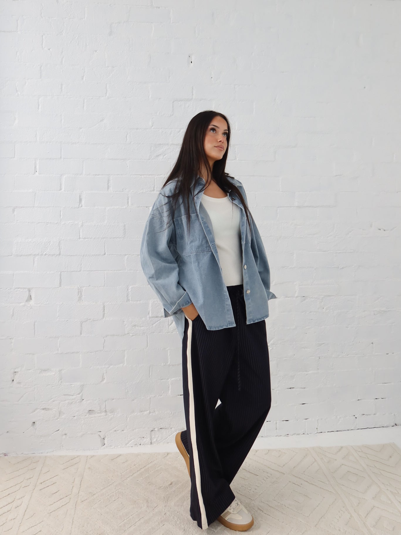 Danbury Shacket - Blue