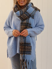 Polly Scarf- Blue