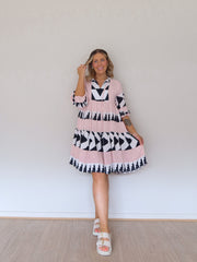 Cyprus Dress - Blush