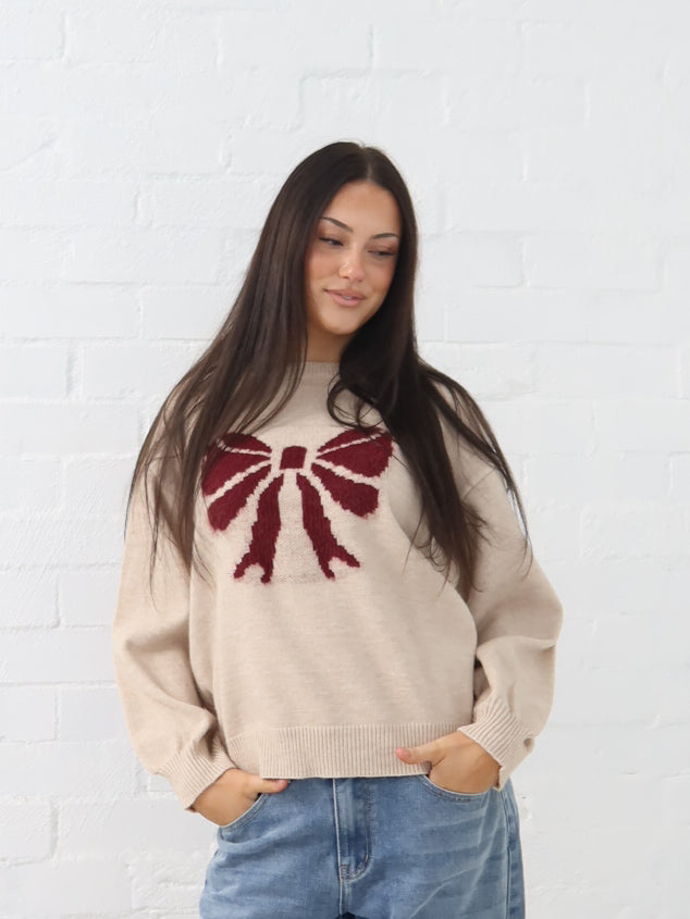 Ribbon Knit- Sand