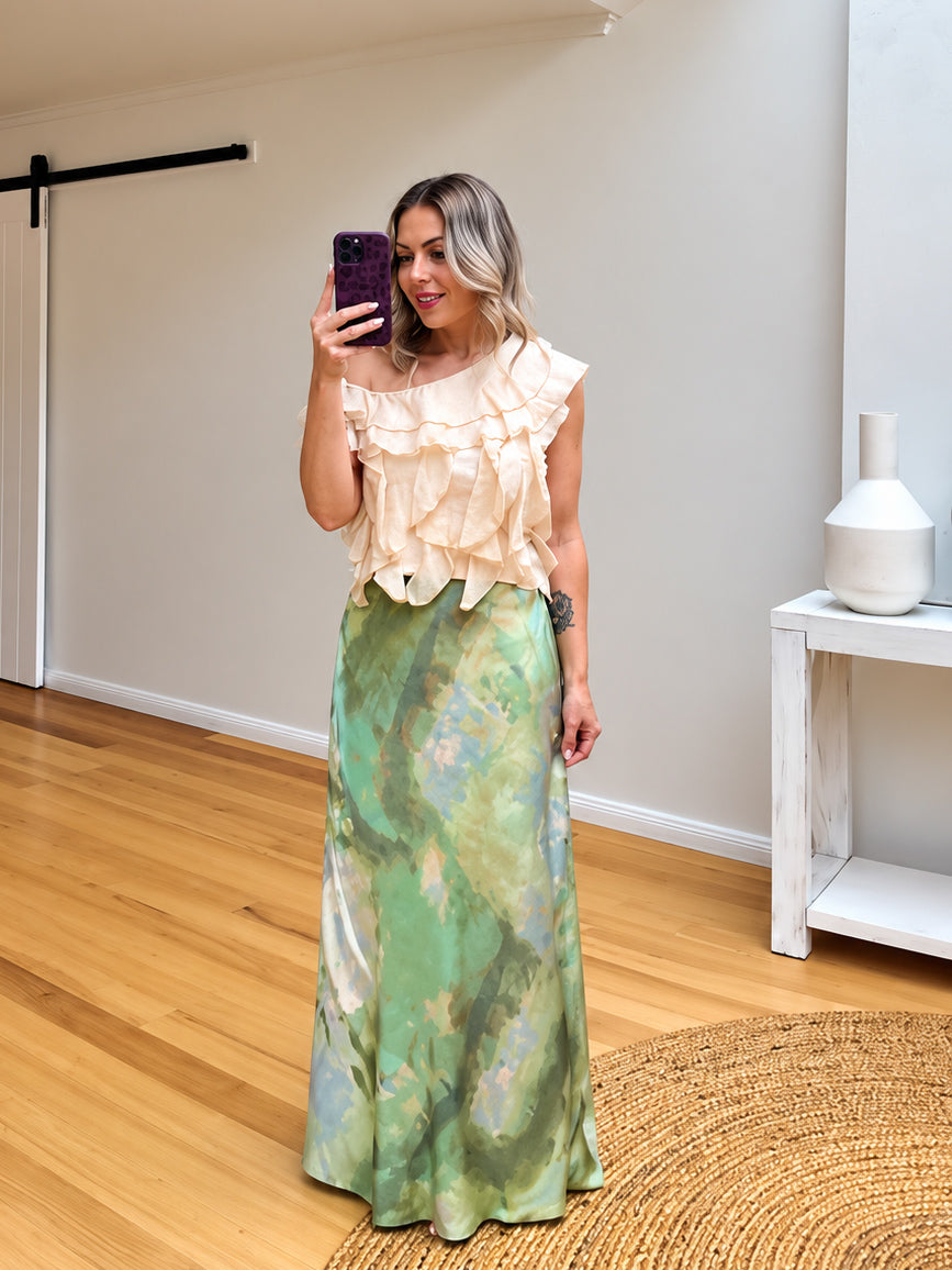 Amber Skirt- Sage