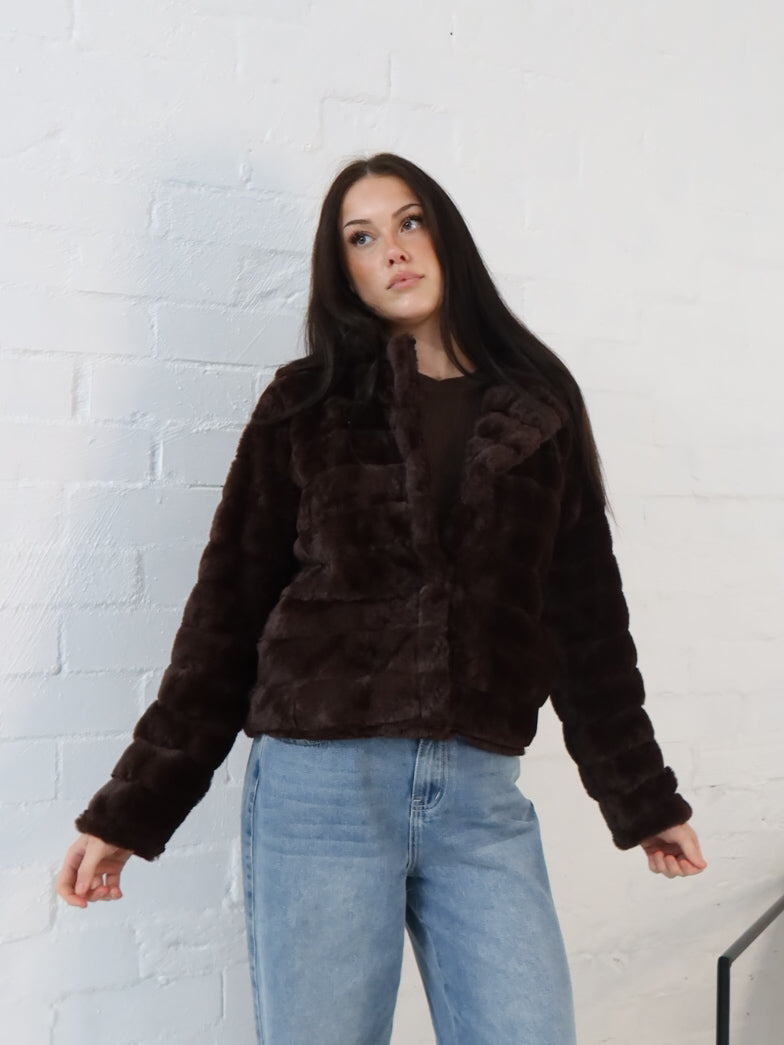 Florence Jacket- Chocolate