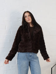 Florence Jacket- Chocolate