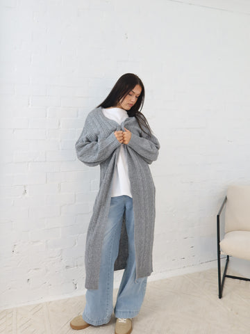 Ziggy Cardigan - Grey