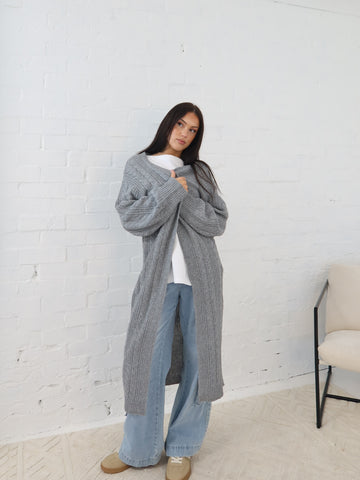 Ziggy Cardigan - Grey