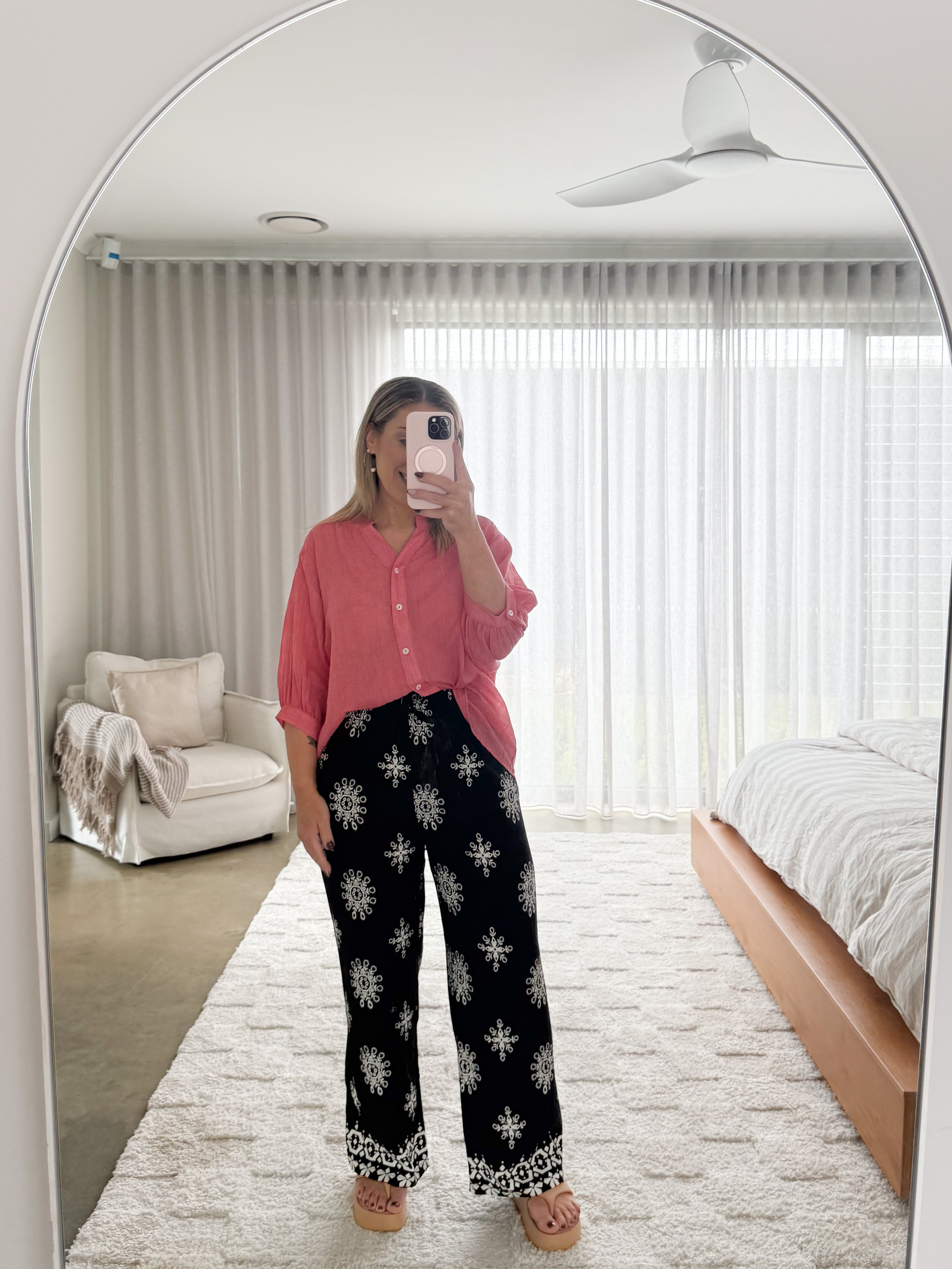 Mimi Blouse - Strawberry