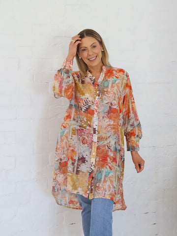 August Shirt- Orange