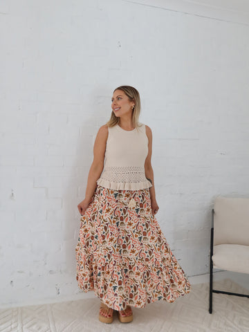 Skye Top- Beige