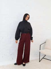Lain Pants - Burgundy