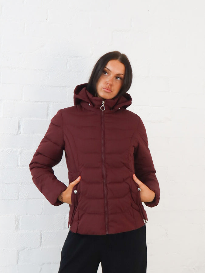 Marty Jacket- Burgundy