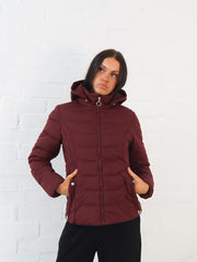 Marty Jacket- Burgundy