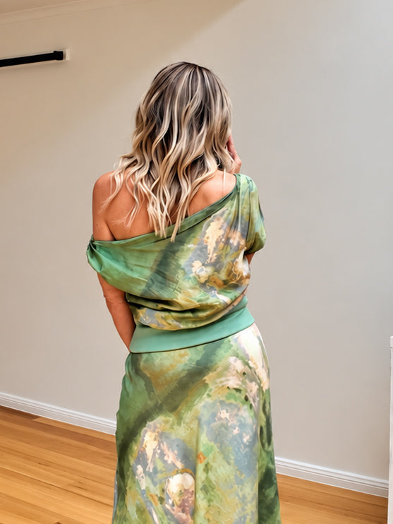 Amber Top- Sage