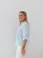 Faye Shirt- Blue