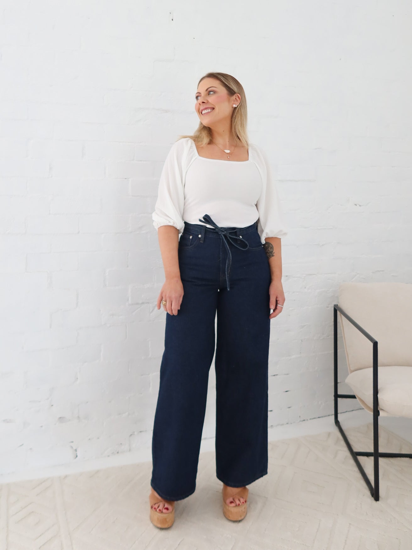 Hathaway Bodysuit - White