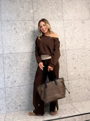 Juni Sweatshirt- Chocolate