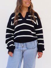 Bailey Knit - Navy