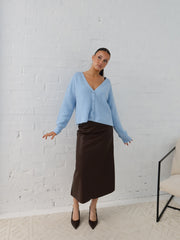 Saffy Skirt - Chocolate